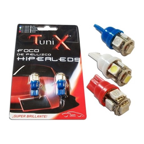 Foco Pellisco 158 con 5 HiperLED´s