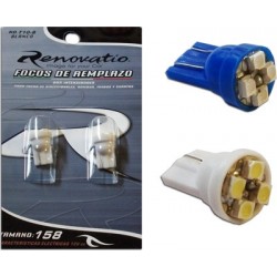 Foco Pellisco 158 con 4 HiperLED´s