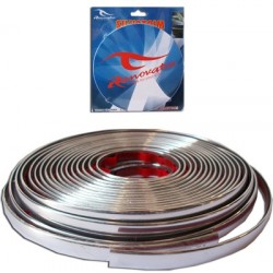 Rollo Moldura Decorativa Cromada