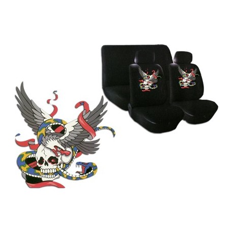 Cubreasiento Revel Calavera