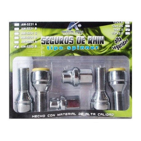 Juego de Seguro Rin Birlos