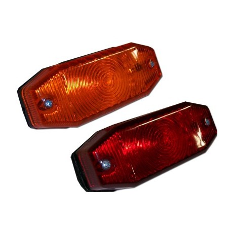 Plafón Rectangular 12 LED´s 24 Volts