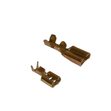 Terminal de Enchufe Latón