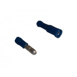 Terminal de Enchufe Aislada Redonda