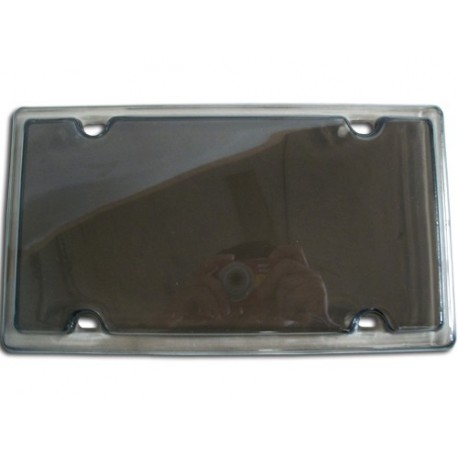 Porta Placa Acrílico con Mica