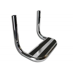 Escalón Cromado Liso