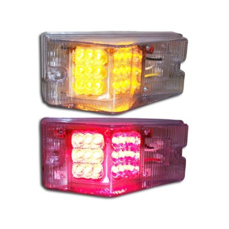 Plafón Rectangular 18 LED´s
