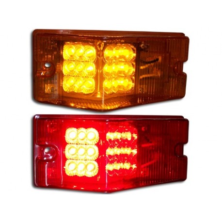 Plafón Rectangular 18 LED´s