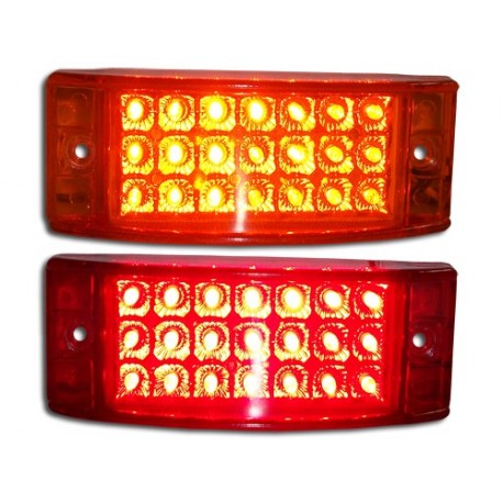 Plafón Rectangular 21 LED´s