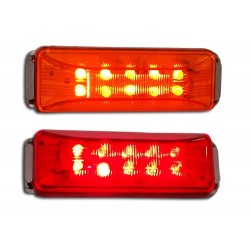 Plafón Rectangular 10 LED´s