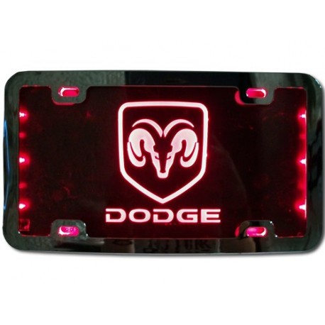 Portaplaca con Luz LED