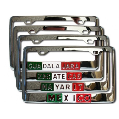 Portaplaca Metálico