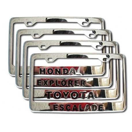 Portaplaca Metálico