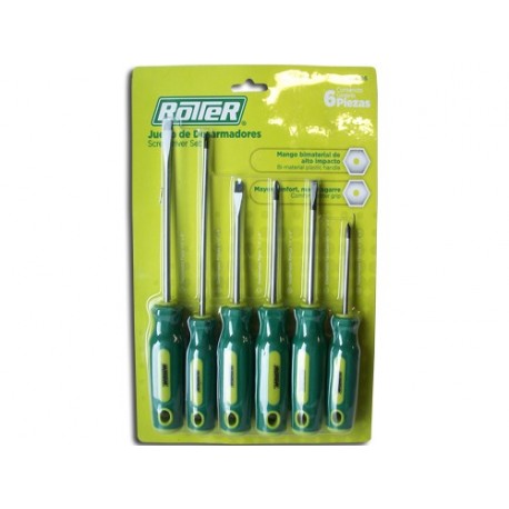 Desarmadores 6 Piezas