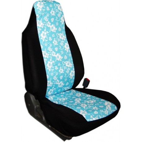 Cubreasientos Genesys Flores Azul