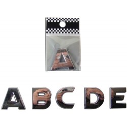 Letras Adheribles Cromadas