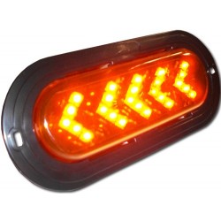 Plafón Ovalado Flecha Direccional