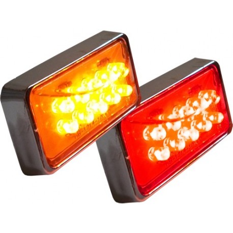 Plafón Rectangular 10 LED´s