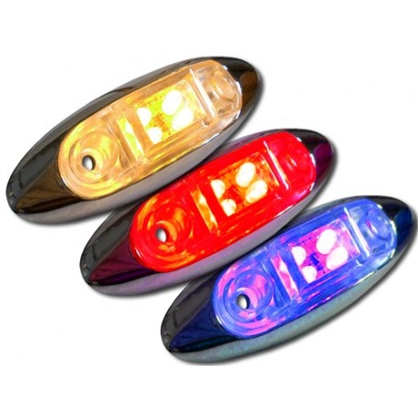 Plafón Ovalado 4 LED´s