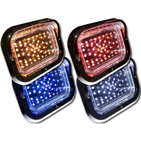 Plafón Rectangular con Bisel 48 LED´s