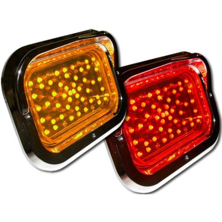 Plafón Rectangular con Bisel 48 LED´s