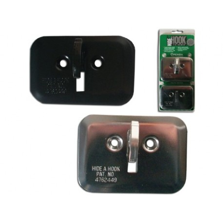 Argolla Penda Cromada y Negra