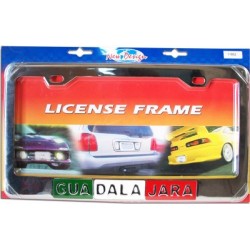 Porta Placa Metálico Guadalajara